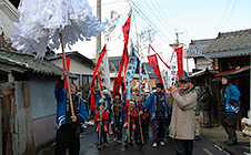 上原鳥追い祭り（1月3日）