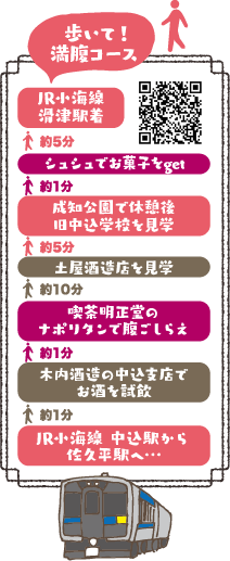 歩いて！満腹コース